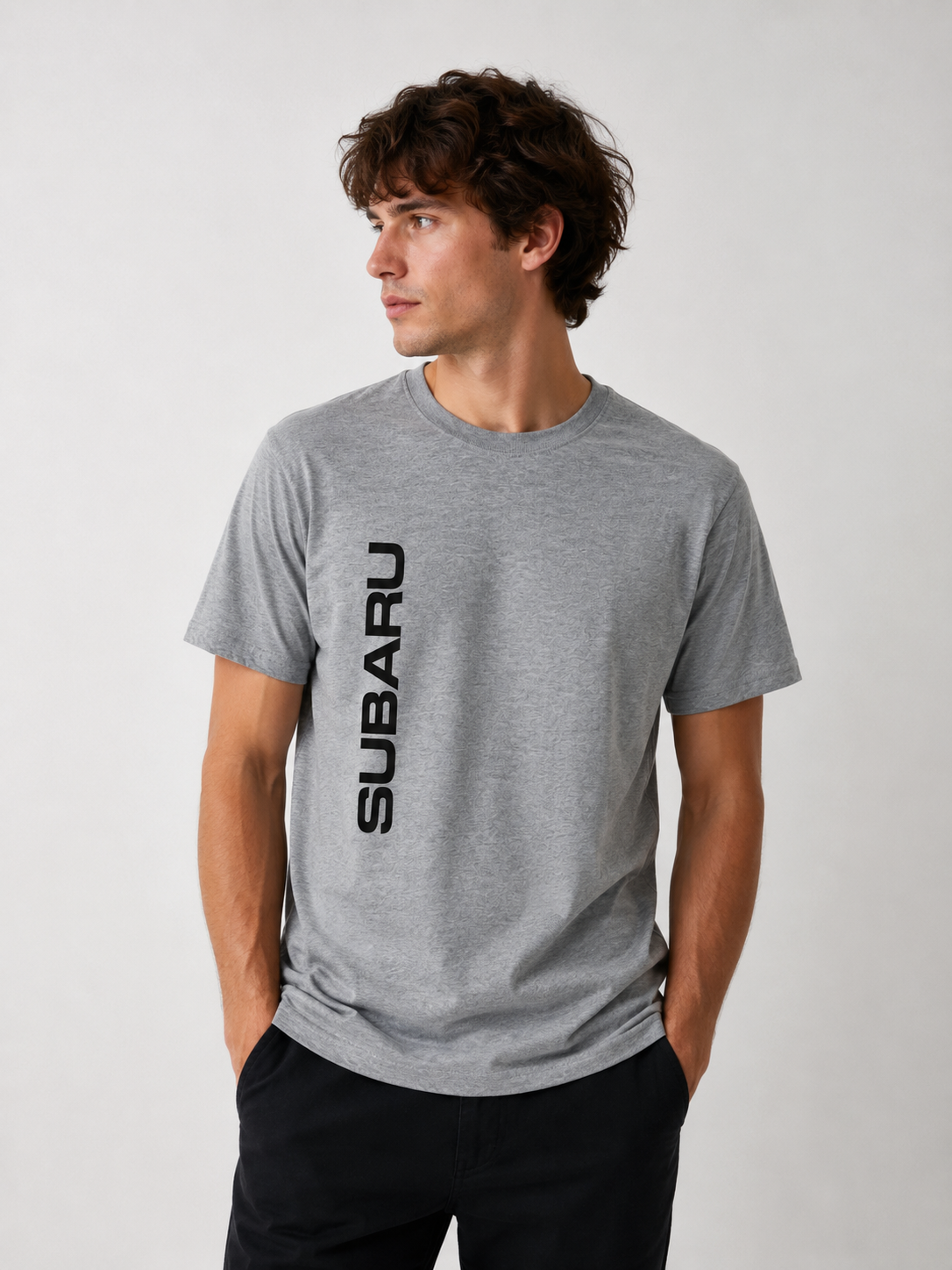 Subaru T-shirt " write "