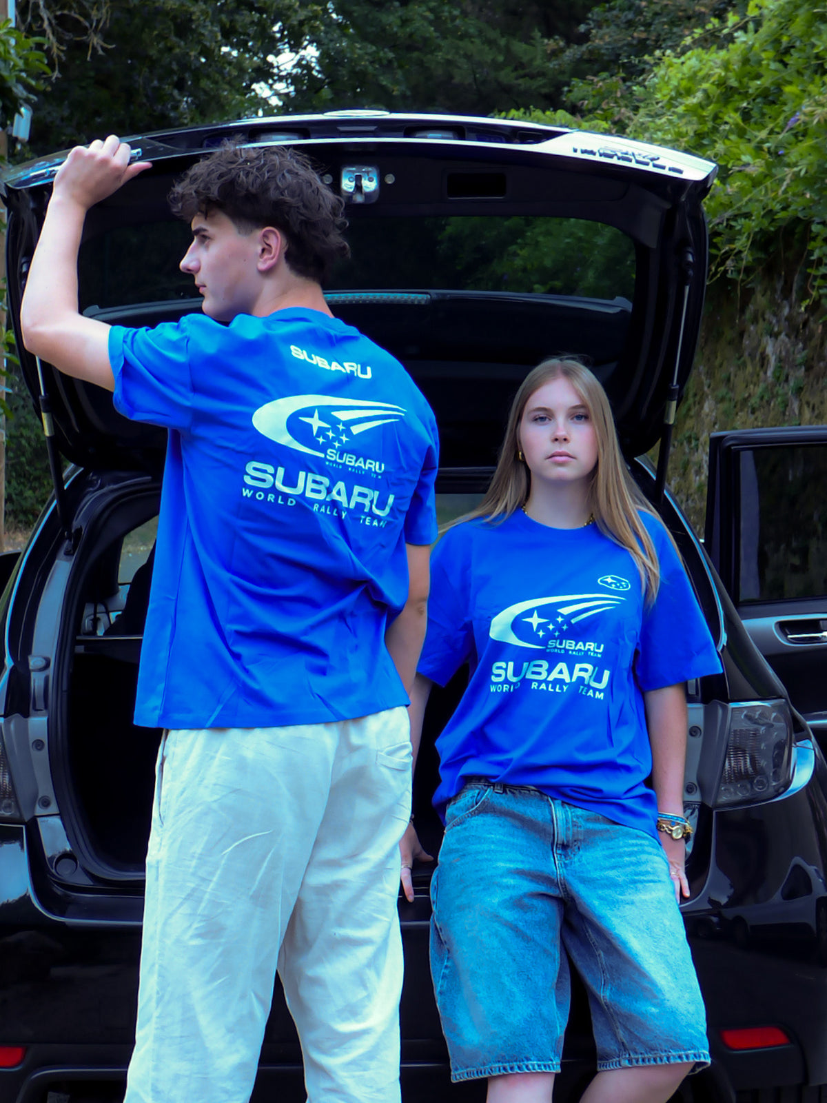 Subaru Cotton T-Shirt (Multiple Colors Available)