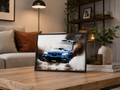 Subaru rally photo frame