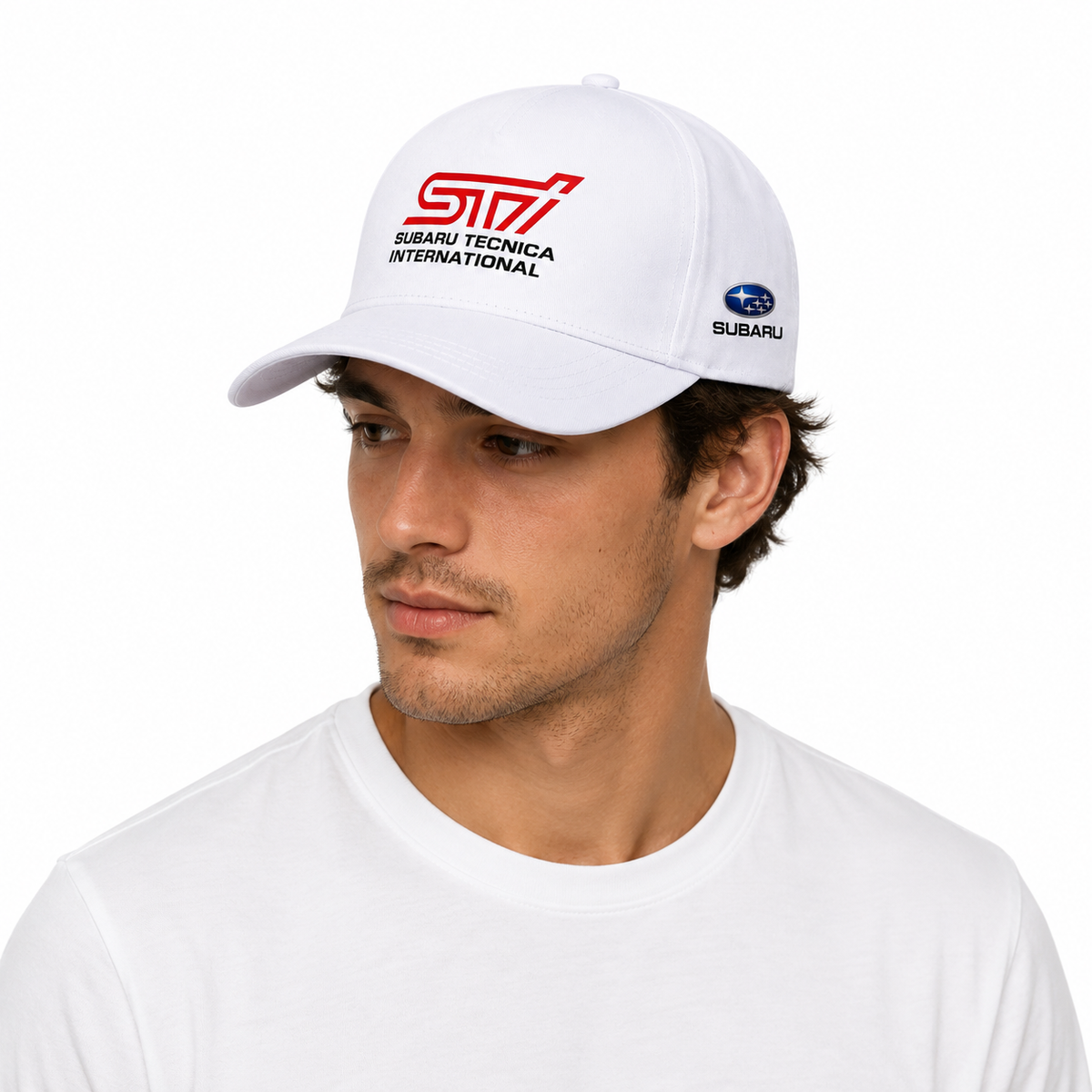 White STi Cap