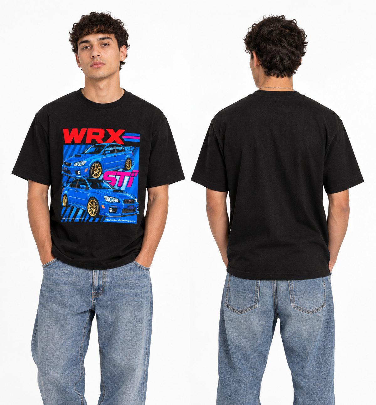 T-shirt WRX STI noir