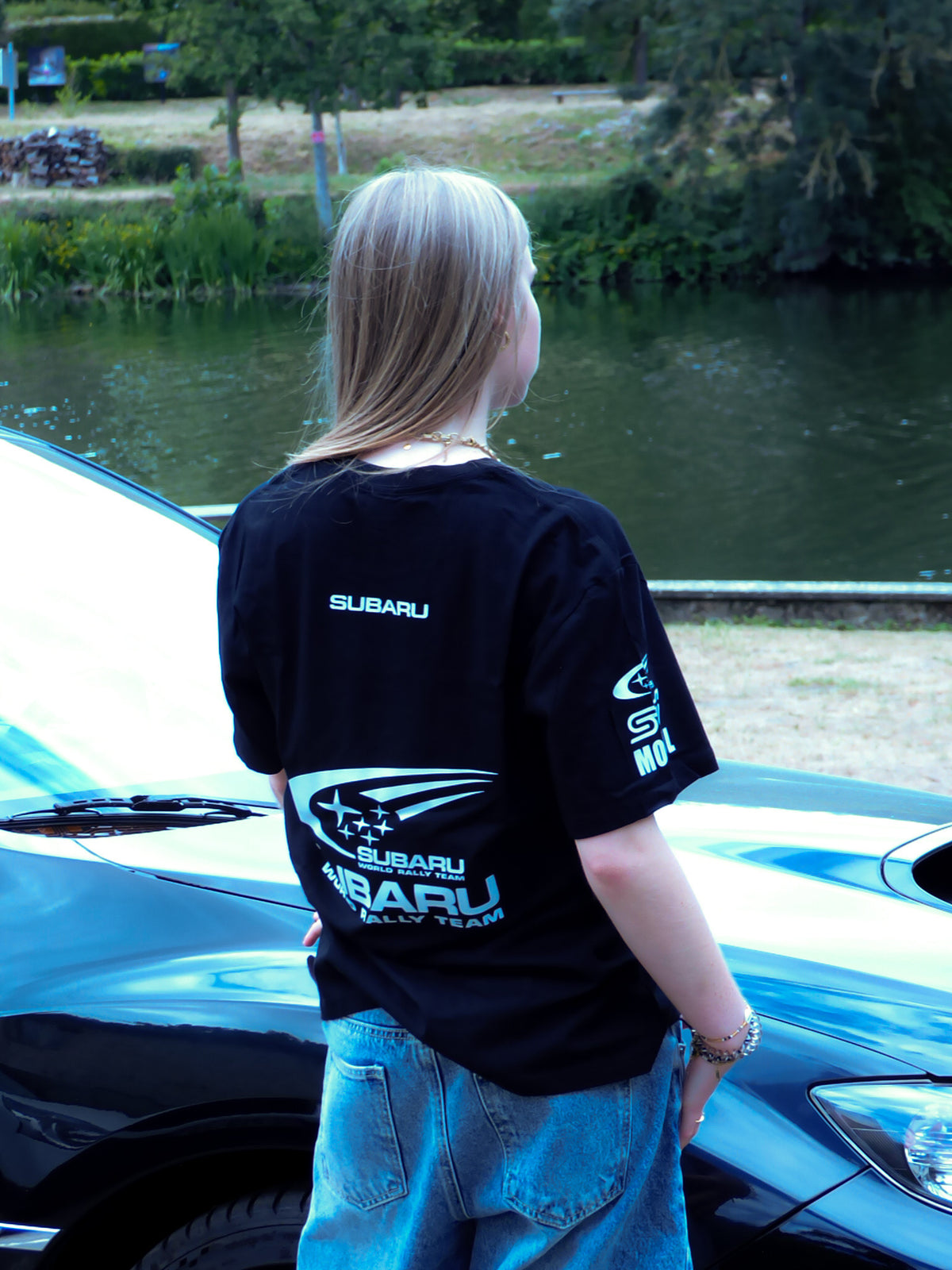 Black Subaru T-shirt