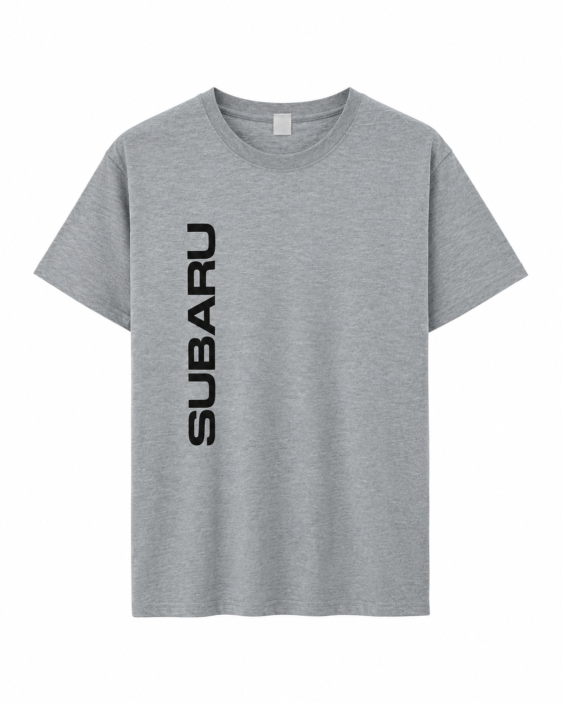 Subaru T-shirt " write "
