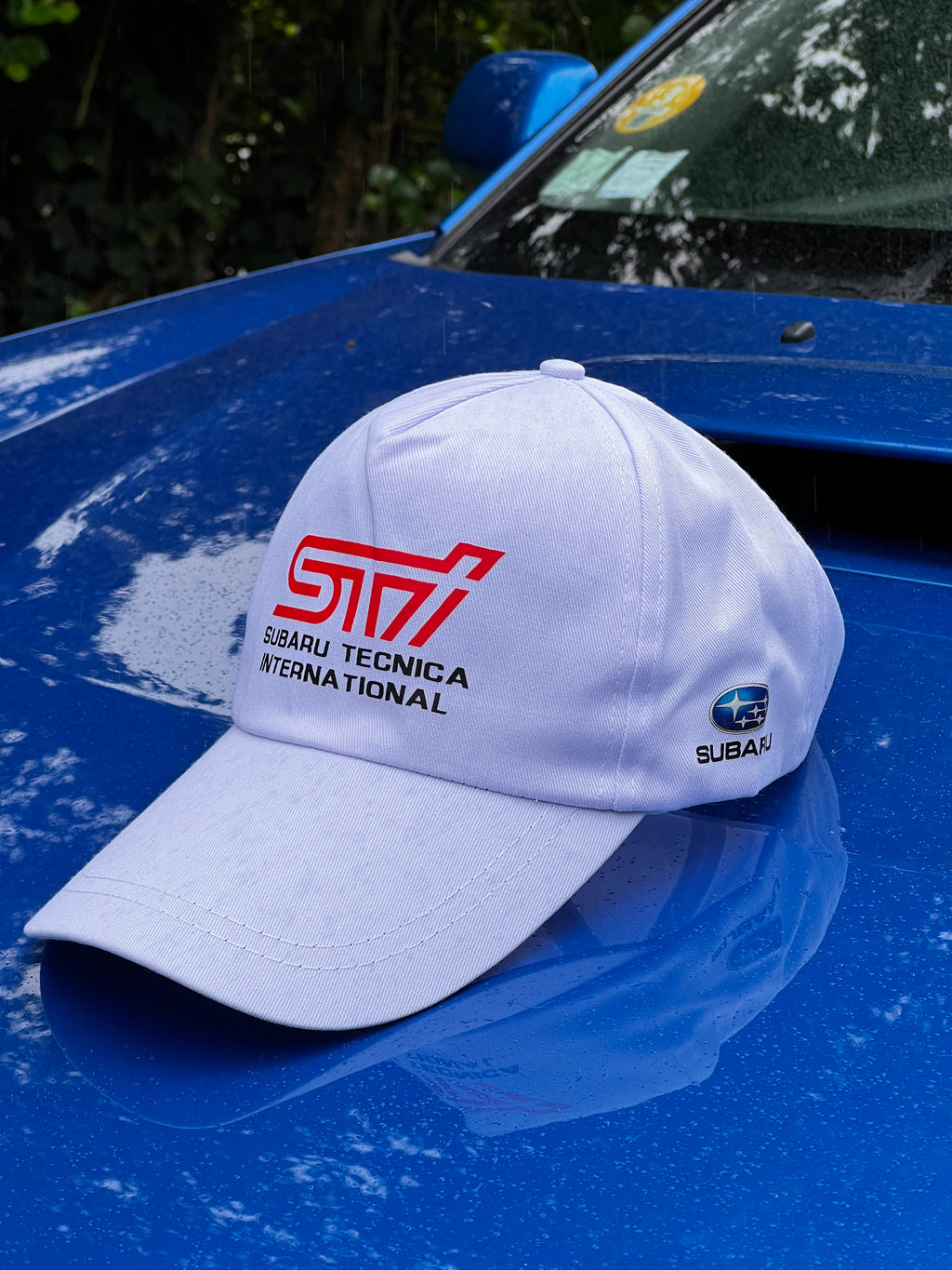 Weiße STi-Kappe